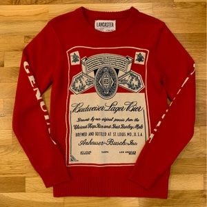 Urban Outfitters Lancaster Budweiser Sweater